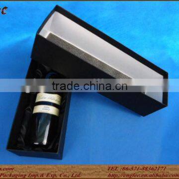 pure color corrugated cardboard wine box cheap