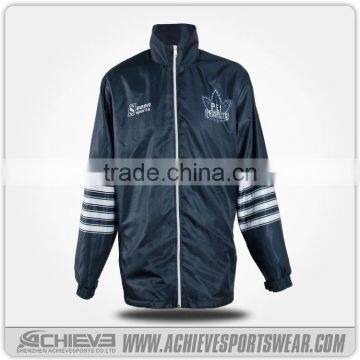 custom made 100%polyester running jacket manufacturers