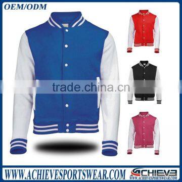 2017 Fashion design Custom Man Jacket,Custom Varsity Jackets,Baseball Jackets,bomber jacket hoodies jacket