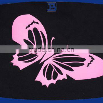 Black Easyweed Iron on Heat Transfer Vinyl for T-Shirt photo-4