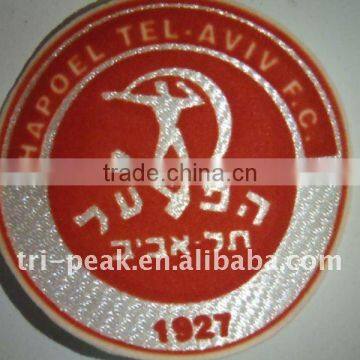 customized heat transfer flock and emboridary patch