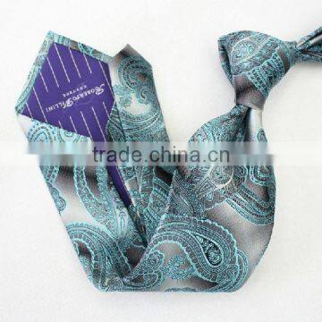 HD-7T69 Fashionable handmade Silk 7 fold neck tie OEM available