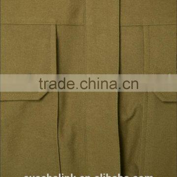 New Arrival Khaki Patch Pocket Fancy Casual Shirt OEM Service photo-5