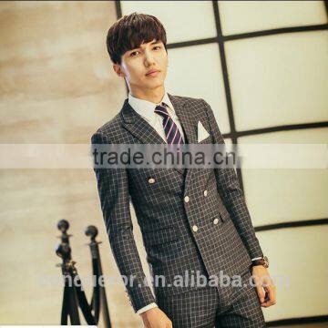 Grid Window Pane Man Suit.BSPL0637 photo-2
