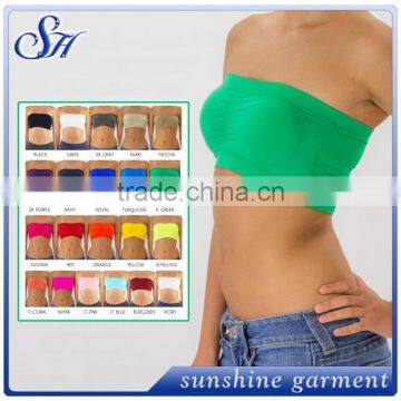 Ladies Seamless Under Wears Bra Normal Style With Colorful Free Sample photo-2