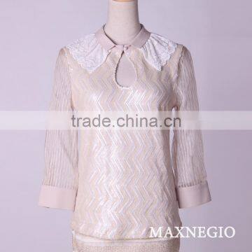 Women Casual Blouse Designs Casual Shirt Images of Ladies Casual Tops photo-4