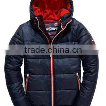 mens customized winter down jacket coats 2016 man jacket(LU1205)