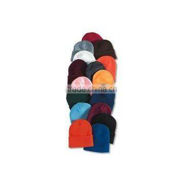 plain export double layer pure color cheap winter warm hats factory