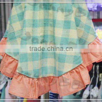 2017 Latest Girls' Check Comfortanbel Dance Dress photo-2