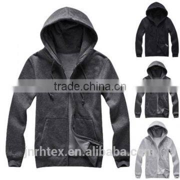 High Quality Plain Sweatshirts,custom Hooded Zip up Sweatshirts photo-3