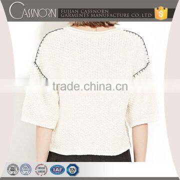 100% Cotton Fashion Waffle-knit Hoodie Sweater photo-2