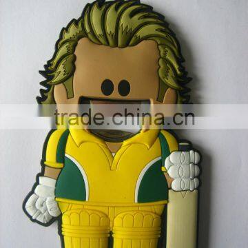 lovely 3D cartoon figurine bottle opener
