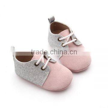Wholesale Leather Shoes Suede Leather Oxford Baby Shoes photo-2