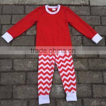 2017 New Arrival Christmas Baby Clothing Little Teenage Kid Child Boys Girls Pajamas Red Green Pjs Kids Christmas Pajamas photo-5