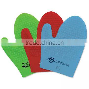 Therma-Grip Silicone Oven Mitt - All Silicone Construction With Hanging Hole for Easy Access and Comes With Your Logo photo-2