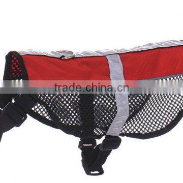 R1951H High Quality Light Weight Breathable Grid Reflective Service Dog Harness Vest photo-2