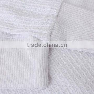 2017 New Arrivals Woman Plain White Hooded Cardigan Sweaters With Best Price photo-6