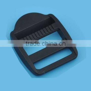 26mm 1 Inch POM Adjustable Buckles Plastic Ladder Buckle Luggage Backpack Staps BLACK / WHITE M016 photo-2