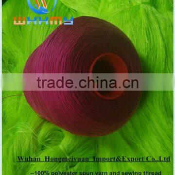 45/2 Manufacturer Cheap Wholesale Dyed Polyester Yarn