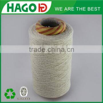 Natural White recycle cotton Yarn different types sewing threads for Jeans