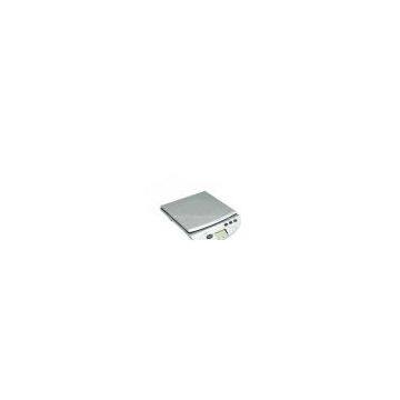 Popular Thin Silve / Yellow Pocket Electronic Kitchen Scale XJ-2K820