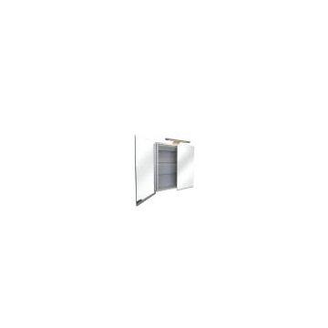 SENSE 600 Aluminium Mirror Cabinet