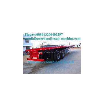 2 AXLE FLATBED CONTAINER TRAILER