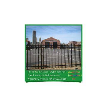 High quality anit-rust ornamental steel fence for sale