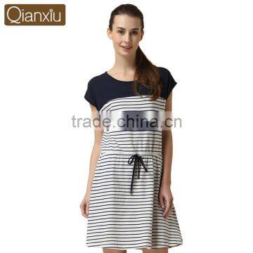 Trade assurance Qianxiu long sleeve graceful night skirt