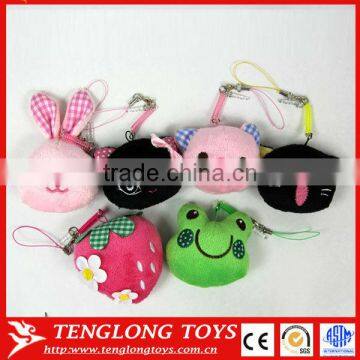 hot sale fashion in students small lovely animal toys phone screen cleaner