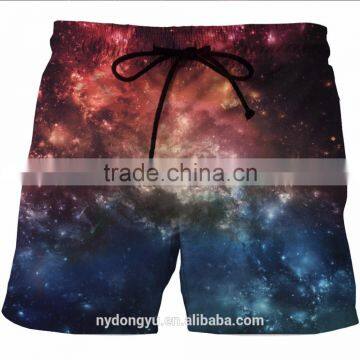 Men Fast Dry Black Blue Splint Print Beach Shorts/ Blue l na Creative Plus Size Beach Shorts/ Pocets Sports Beach Wear photo-6