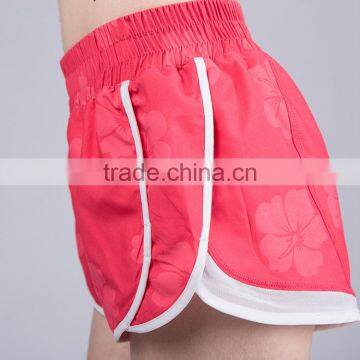 Womens Quick Dry Inner Lining Loose Workout Yoga Short Pants