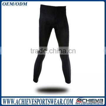 92 polyester 8 spandex mens leggings, white sublimation leggings