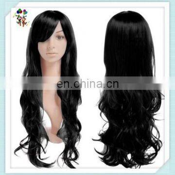 Colors Long Wave Party Fancy Dress Synthetic Cosplay Wigs HPC-0037