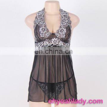 Wholsale See Through Women Sexy Nude Nightwear for Honeymoon photo-4