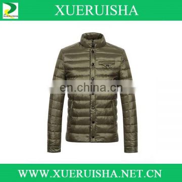 ultralight mens slim fit down jacket in nylon cover