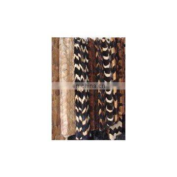 BY-D028 mink fur plate