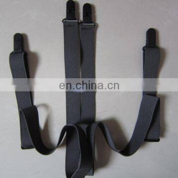 High quality 2.5cm plastic clips fittings suspenders mens suspender