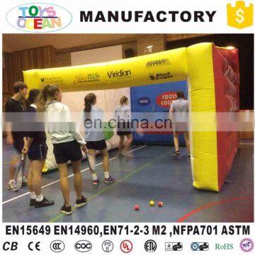 Portable squash Field Inflatable squash court Crossing Court with Logo