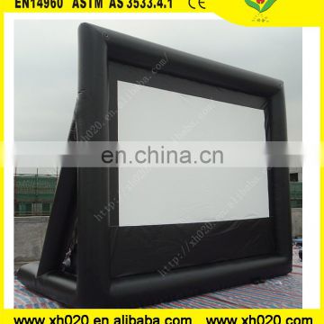 Customized outdoor airblown inflatable movie projector screen