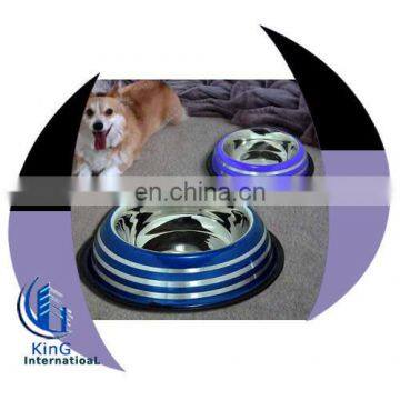 Wholesale 201 high quality & durable stainless steel soup , serving bowl, dog bowl