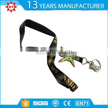 Insert Buckle Satin Lanyard Metal Accessories