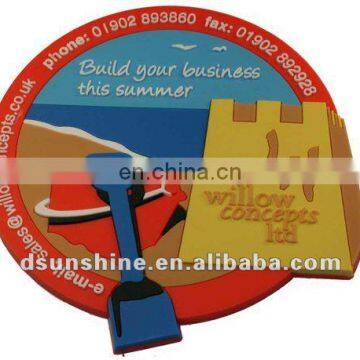 hot sale OEM-factory Embossed / debossed 3D Soft PVC Coaster