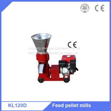 Poultry farm feed pellet mills granulator machine with diesel motor for USA market