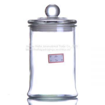 GLASS STORAGE JAR