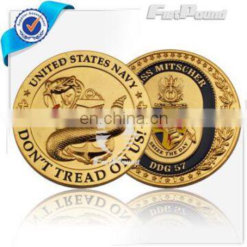 Gold Plated Challenge Coins