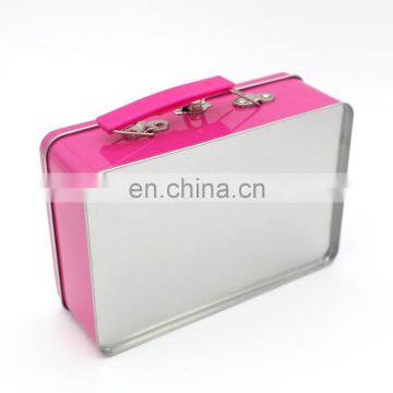 Cartoon Tin Lunch Box 194*130*70mm With Lock and Key for Children photo-5