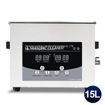 Ultrasonic Cleaning Machine 15L Electronic Components Glasses Lab Hardware Small Parts PCB Board Ultrasound Bath Washer