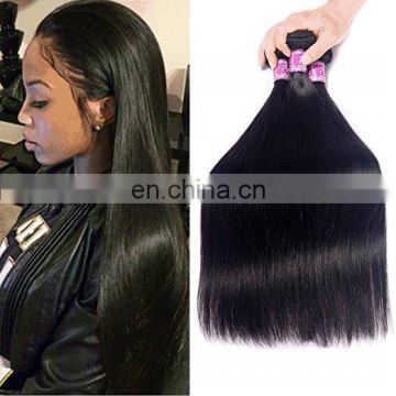 Crochet hair extension silky straight brazilian virgin hair