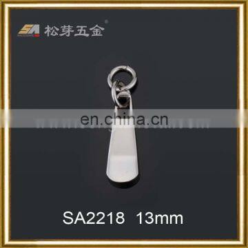 Strong Holder Metal Silver Plated Zipper Puller for Handbag photo-2